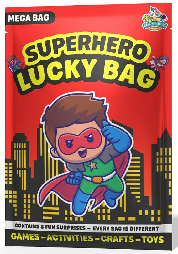 Superhero Mega Lucky Bag