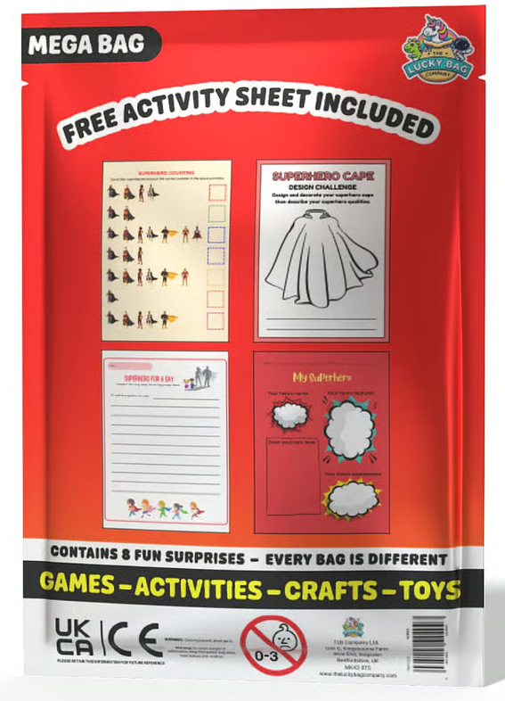 Superhero Mega Lucky Bag