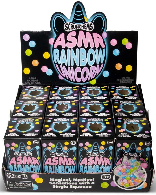 SCRUNCHEMS ASMR RAINBOW UNICORN