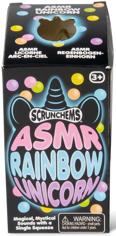 SCRUNCHEMS ASMR RAINBOW UNICORN