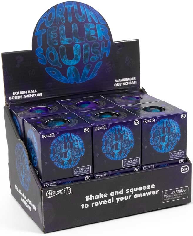 SCRUNCHEMS FORTUNE TELLER SQUISH BALL