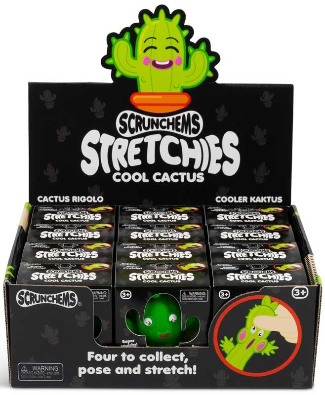 SCRUNCHEMS STRETCHIES COOL CACTUS ASSORTED