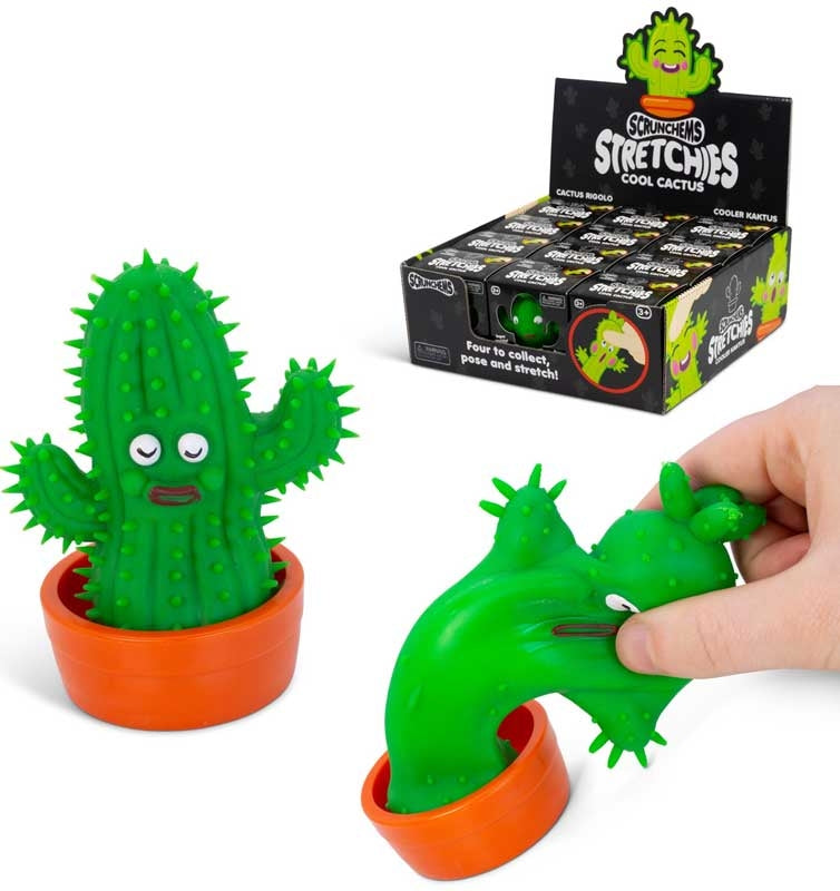 SCRUNCHEMS STRETCHIES COOL CACTUS ASSORTED